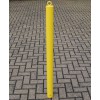 76 mm Diameter Fixed Cement In Yellow Bollard with Top Mounted Eyelet