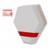 Compact Solar Powered Dummy Alarm Siren with Window Sticker