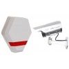 Compact Solar Powered Dummy Alarm Siren & Solar DC2 Dummy CCTV Camera