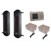 1B Solar Wireless Perimeter Alarm System with Rechargeable Power Packs