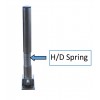 Bendy Fold Down Stainless Steel Parking Post 