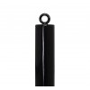 Top Eyelet on the Black 76 mm Diameter Bolt Down Steel Bollard 