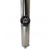 Stainless Steel 76 mm Diameter Removable Security Post with Top Chain Eyelet (001- 2920 K/D, 001-2910 K/A)