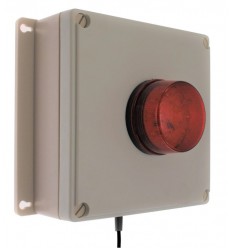 Additional 100 metre Wireless Control Panel Assembly with Buzzer & Flashing LED Strobe