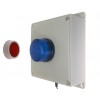 100 metre Wireless Panic Alarm with Buzzer & Flashing Strobes