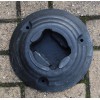 Base for the Plastic Bendy Bolt Down Bollard with Reflective Chevron Sticker (001-3430)