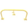 Yellow Fold Down Hoop Barrier & Integral Loc