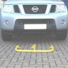 Yellow Fold Down Hoop Barrier & Integral Lock