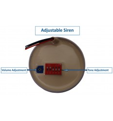 Adjustable Red Siren  