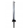 Galvanised 76 Fold Down Post with Ground Spigot, Integral Lock & Chain Eyelet (001-3700 K/D, 001-3690 K/A).