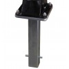 Ground Spigot on the Galvanised 900-76 Fold Down Parking Post with Ground Spigit 