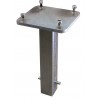 Spigot for the Yellow Fold Down Parking Post with Ground Spigot 