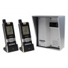 Wireless Long-Range Intercom 600m – UltraCOM2 Silver with silver hood & 2 x handset