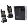 Wireless Gate & Door Intercom & 2 x Handsets (UltraCom2) Black with Silver Hood