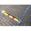 Yellow & Red Fold Away Parking Post