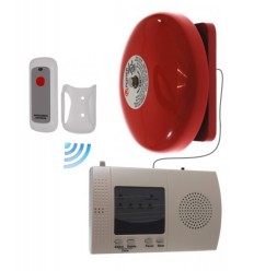 Long Range (900 metre) Wireless Warehouse 'S' Bell with Internal Push Button