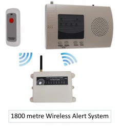 Extra Long Range Battery Push Button (1800 metre) from Ultra Secure Direct