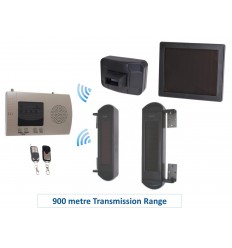 Long Range Solar PIR & 1B Perimeter Laser Beams