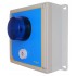 Wireless Alarm 'S' Type Siren Control Panel with Adjustable Siren & Blue Flashing LED