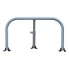 White Fold Down Hoop Barrier & Integral Lock (001-3790 K/D, 001-3780 K/A)
