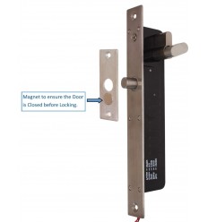 Electronic Door Lock with Manual Release Options