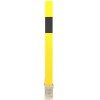 H/D Yellow 100P-K Removable Parking & Security Post with Combination Padlock