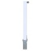 White 100P Removable Security Post & 1 x L/H Chain Eyelet