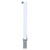 White 100P Removable Security Post & 1 x R/H Chain Eyelet