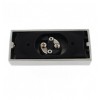 Brushed Silver Push Button