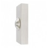 Brushed Silver Push Button