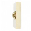 Brass Finish Push Button for the Long Range 800 metre Wireless Doorbell 