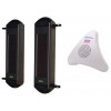 Solar Infrared Beam Sensors (1B) – Wireless Driveway Alert with Plug-in Chime Receiver TR 600m (DA600+)