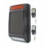 Wireless Solar Siren & Flashing Strobe