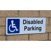 Disabled Parking Wall Sign