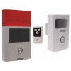 Wireless Battery-Powered Alarm with Motion Detector, Built-in Siren & Solar-Powered Outdoor Siren (BT Range)