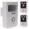 2-in-1 Wireless Alarm with Motion Detector, Built-in Siren & 2 Remote Controls (BT Range)