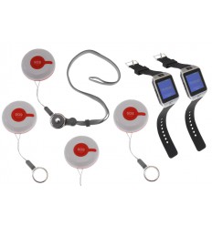 SOS Twin Alert Watch System 10