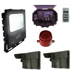 Floodlights with motion sensor 2024 and alarm