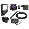 Floodlight & Siren Long Range Wireless Driveway PIR & Probe Alarm 