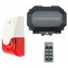 Protect 800 Outdoor Receiver with Siren & Flashing Strobe
