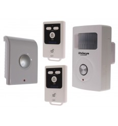 BT Wireless PIR Alarm with 2 x Remote Controls & additional Siren