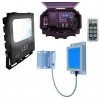 Wireless Magnetic Gate Alarm with Floodlight