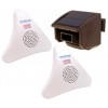 2 x Receiver DA600-T Wireless Driveway Alert (brown pir)