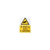A5 External CCTV Warning Sign, for use with Dummy Cameras