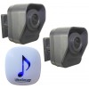 DA600 Battery Driveway Alarm with 2 x PIR's & 1 x Receiver