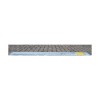 620 Yellow Fold Away Parking Post (installed & flush finish).