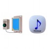 Wireless Doorbell Kit with High Resistance Button (600m) – Plug-in Chime Receiver with 35 Melodies (DA600+)