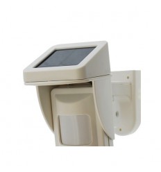 Solar Powered Wireless Outdoor Pet Tolerant Wireless PIR 