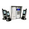 UltraCOM3 - Three Apartment Wireless Intercom - Battery or DC - Silver Caller Station & Silver Hood