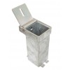 H/D Yellow 100P Removable Parking & Security Post